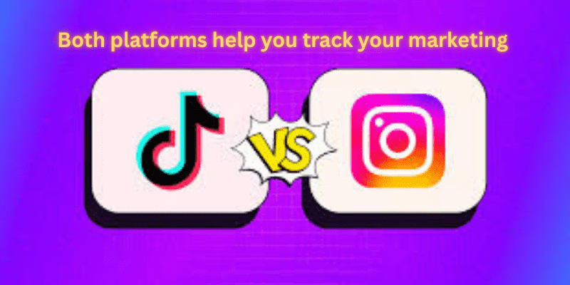 Both platforms help you track your marketing