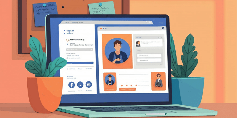Plan retargeting ads