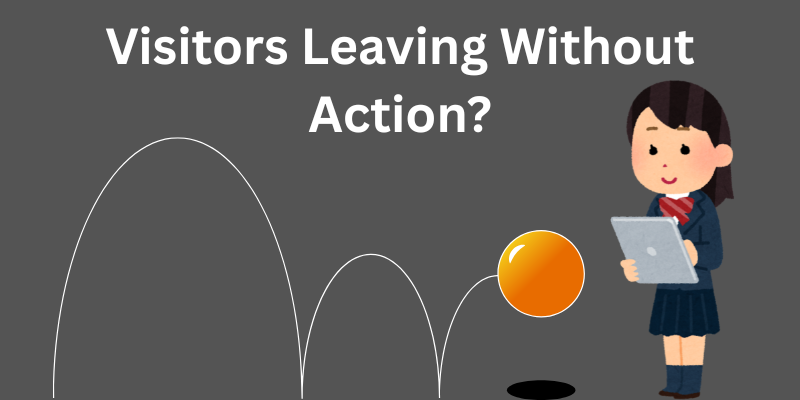 losing visitors