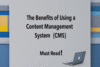 The Benefits of Using a Content Management System (CMS) | Must Read - Post Thumbnail